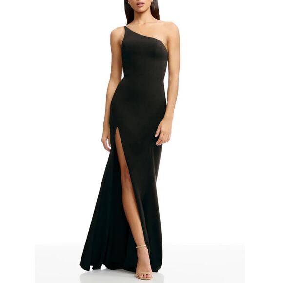 Dress the Population Dresses & Skirts - NEW DRESS THE POPULATION Black Sleeveless Amy Gown Maxi Dress Size S